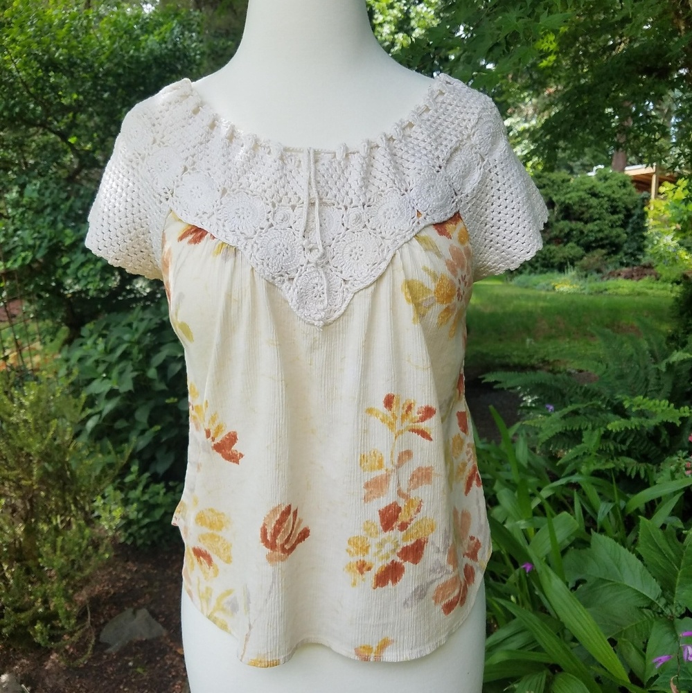 Vintage top from Liberty House